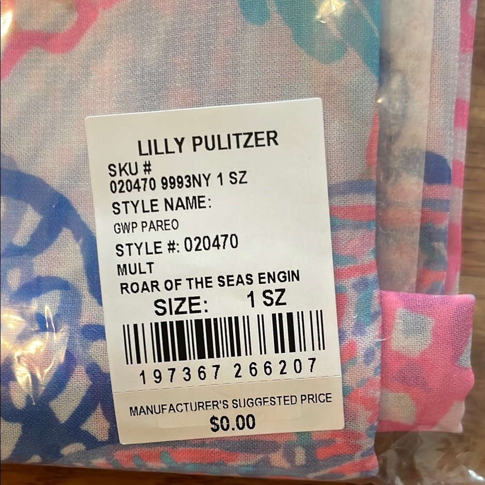 NWT Lilly Pulitzer Cooler tote, Pareo and Ribbon Scrunchie.​ - Picture 4 of 6
